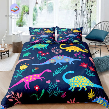 Housse de Couette Motif Dinosaure